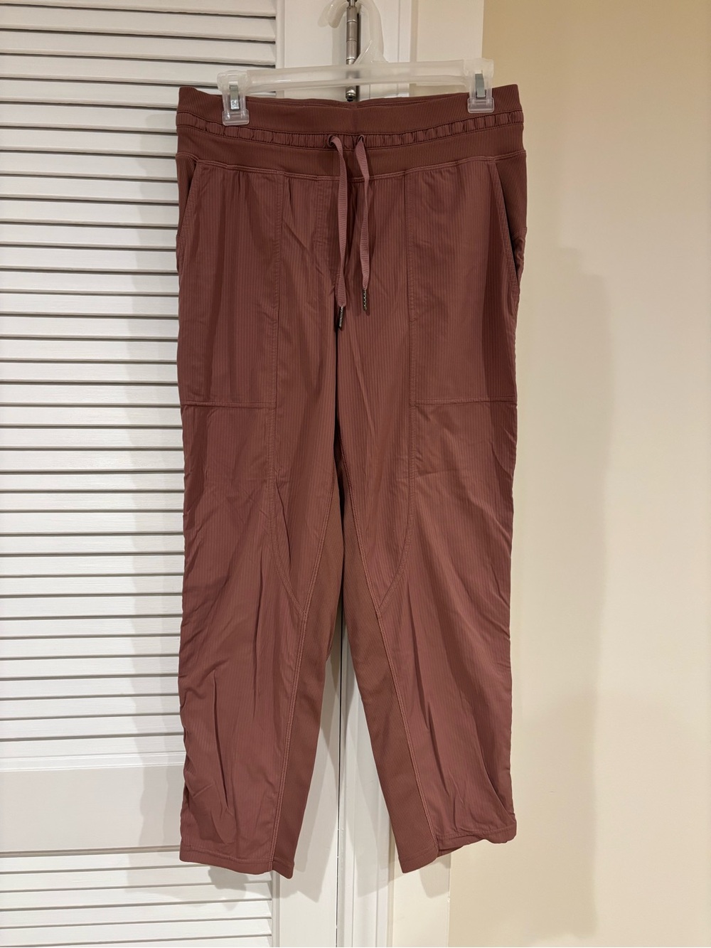 Lululemon Dance Studio Crop Pants - Red Dust
